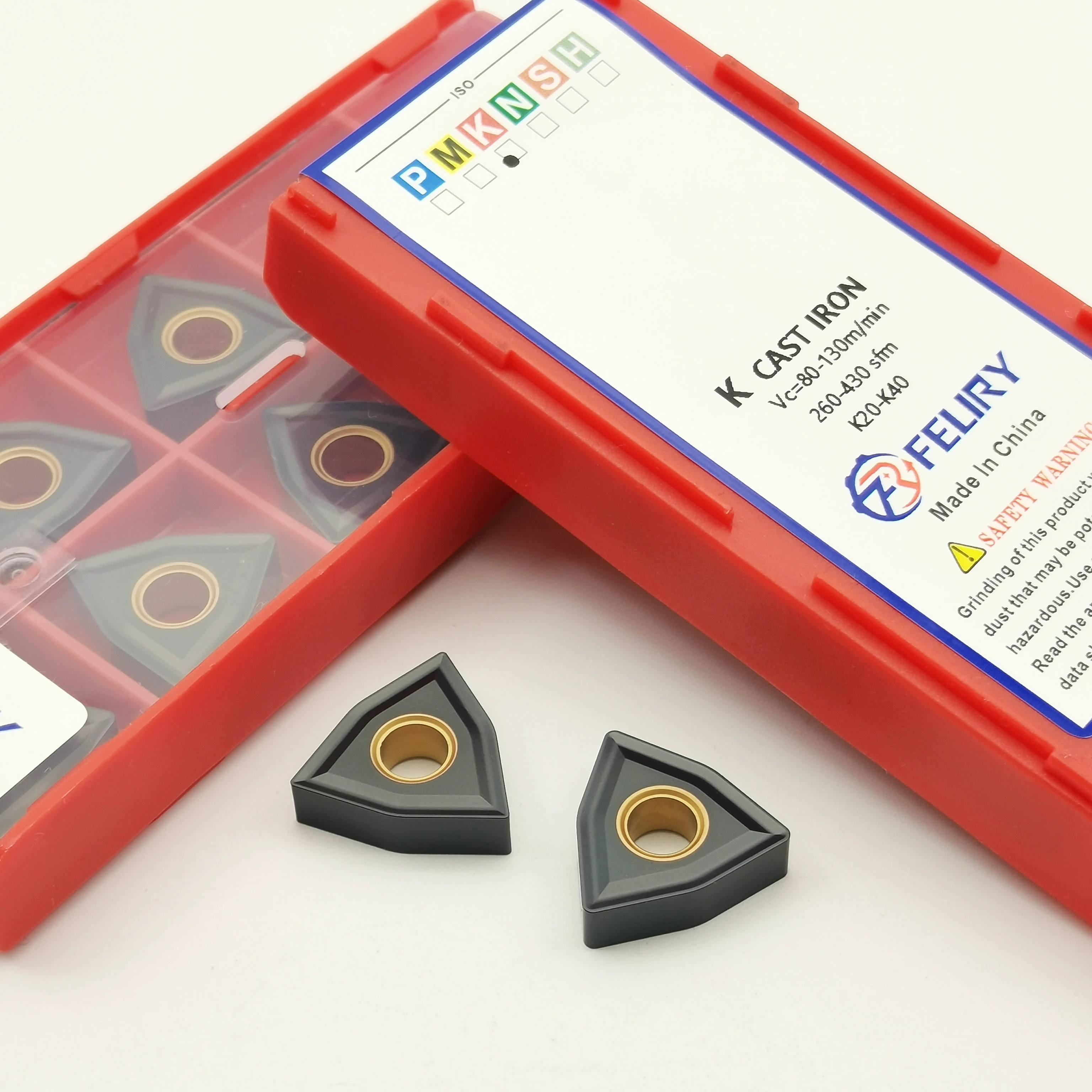 10PCS High-quality cemented carbide cutting tools WNMG080404 WNMG080408  LF3018 are suitable for processing full iron WNMG