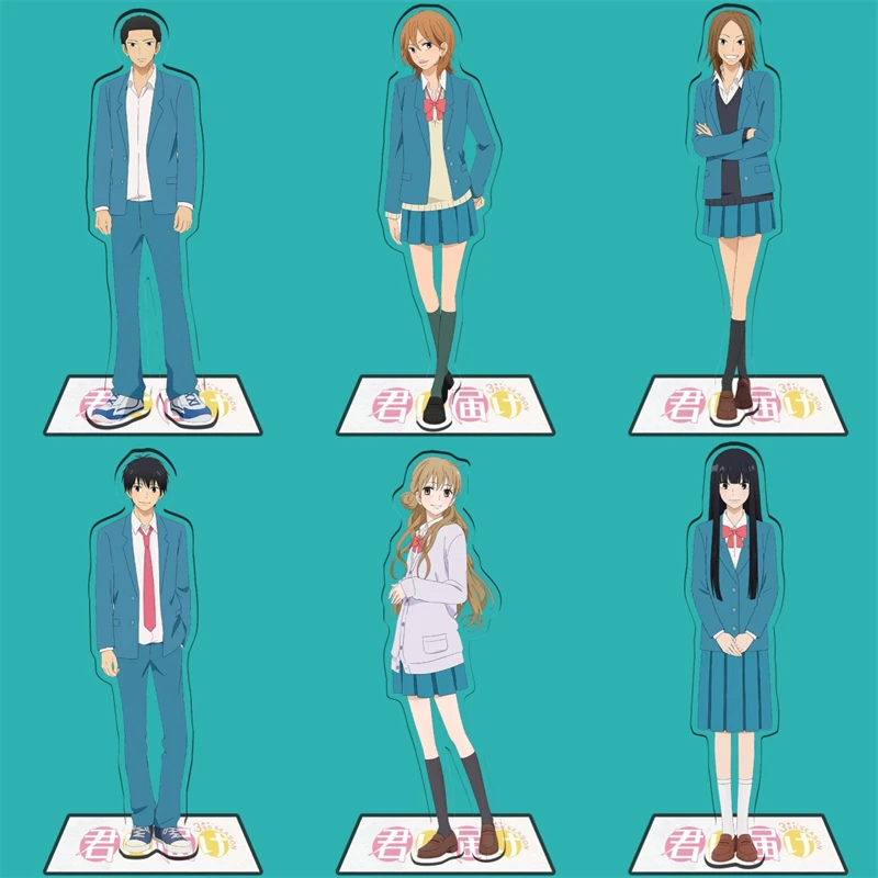 Sawako Kuronuma Shouta Kazehaya Acrylic Figure Stand Anime Kimi Ni Todoke: From Me To You Peripheral Keychain Gifts 15cm