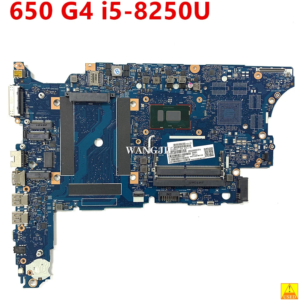 

100% Working For HP ProBook 650 G4 Used Laptop Motherboard i5-8250U L24850-601 L24850-001 6050A2930001-MB-A01 100% Tested OK