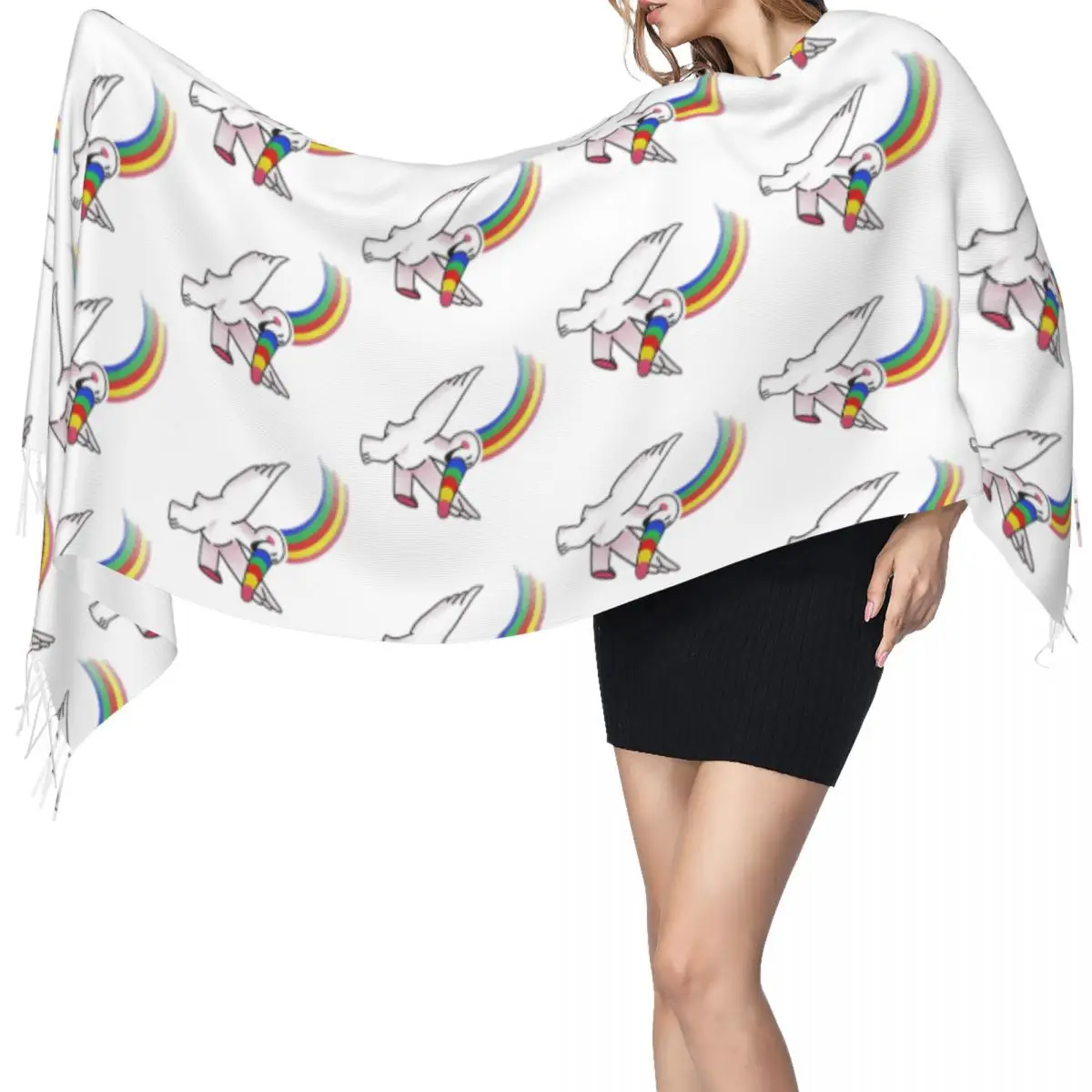 

Шарф Curro, шарфы с кисточками для женщин, мягкие теплые шали и накидки, длинная осенне-зимняя шаль