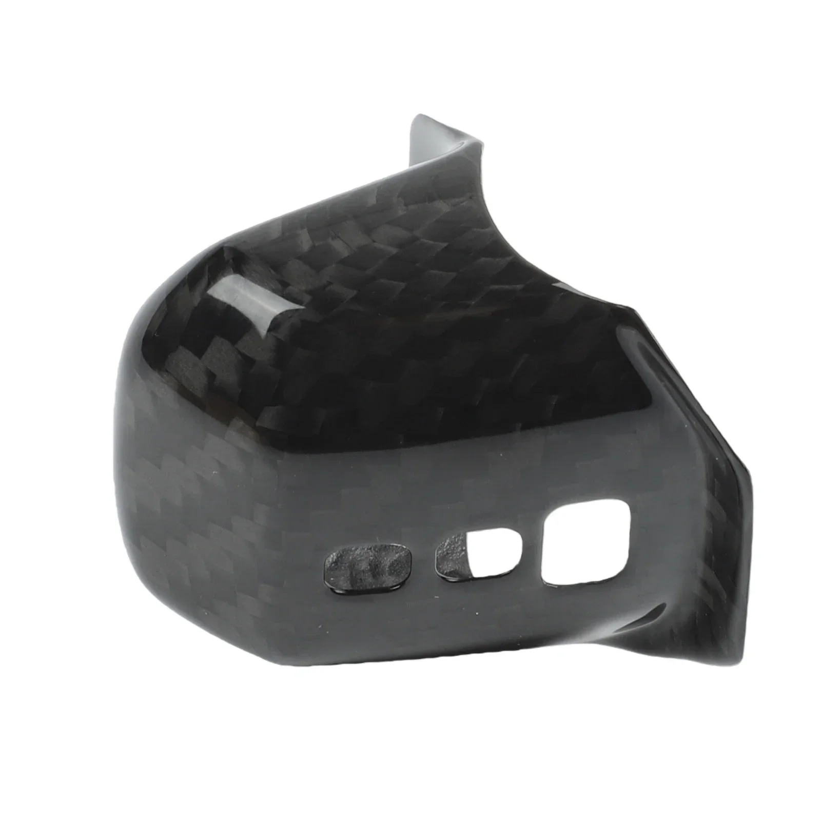 

Защитный чехол для ручки переключения передач из углеродного волокна, улучшение интерьера автомобиля, изготовленный на заказ, подходит для Golf 8, роскошный дизайн.