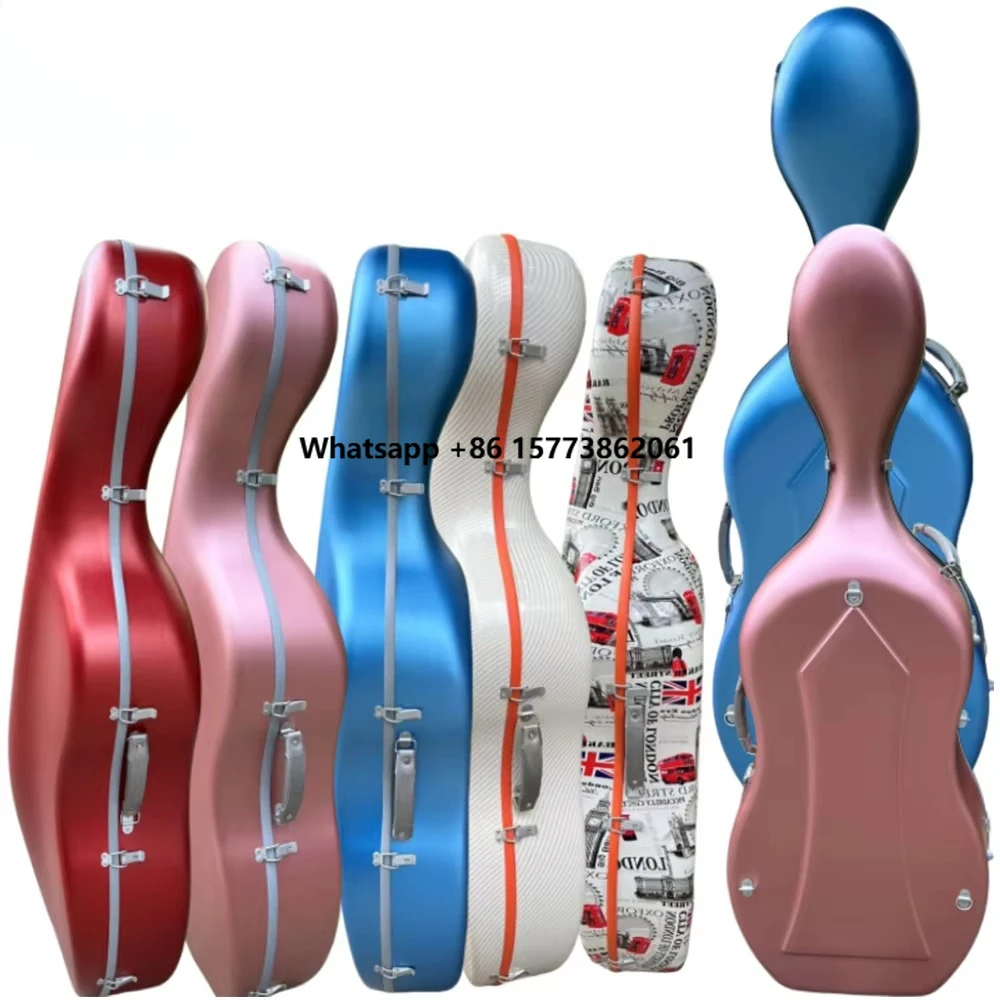 

2025 Jingying Cello Accessories,Wholesale High Grade Composite Carbon Fiber Cello Case Wear-resistant Rainproof With Wheels
