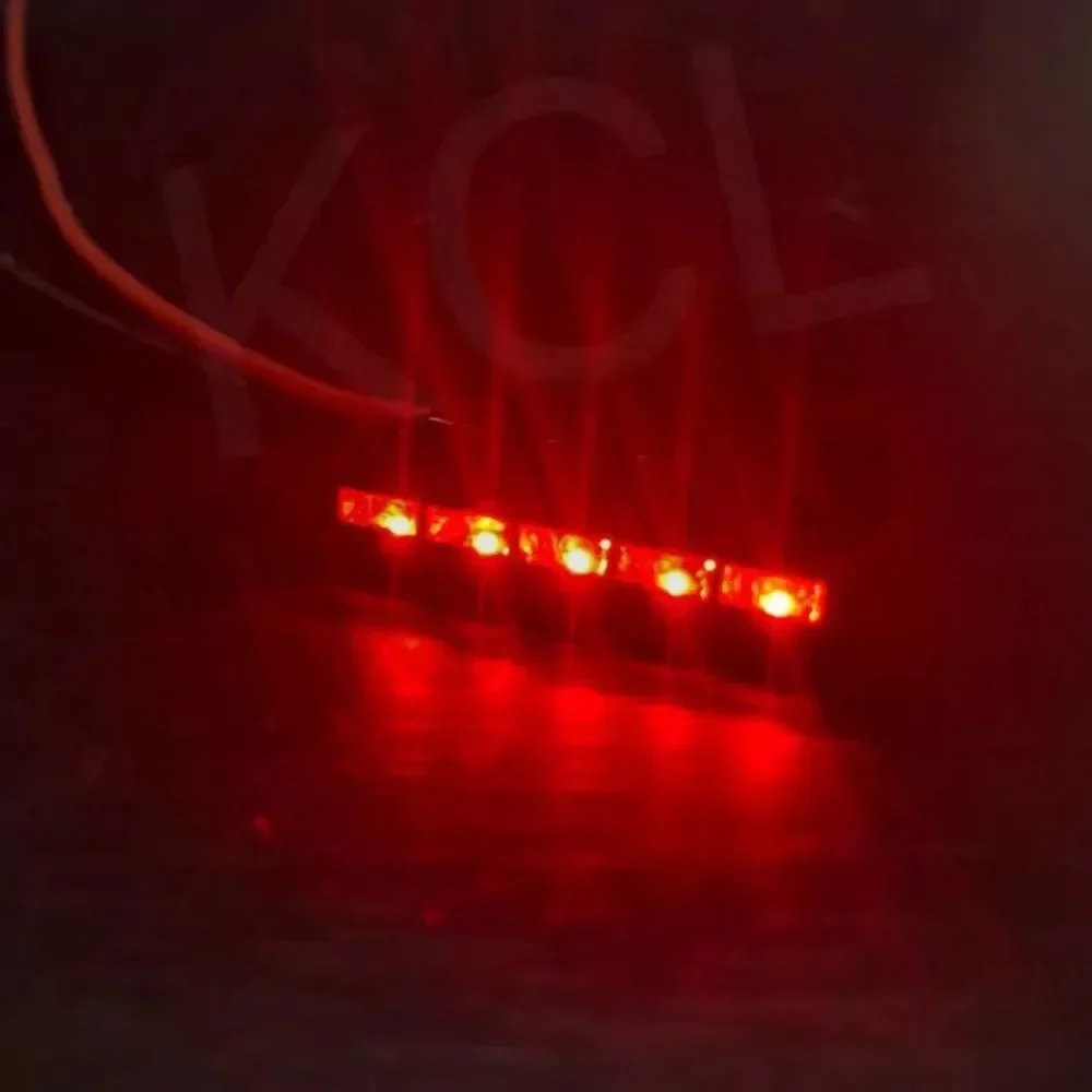 LED Red Taillight Brake Light 5V for 1/10 RC Crawler Car TRX4 SCX10 D90 RC Short-Course Truck  Monster Truck