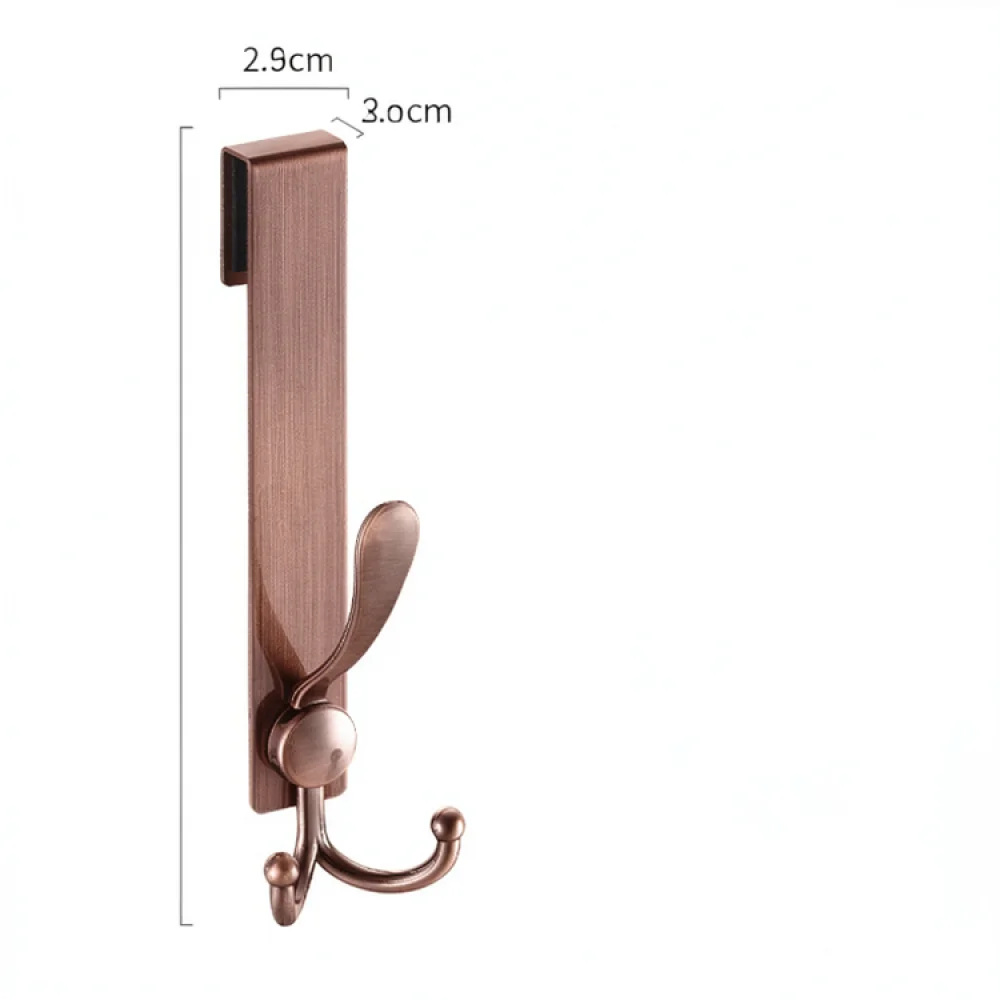Stainless Steel Shower Door Hook For Bathroom Frameless Glass Towel Rack Robe Holder Organizer Over Door Utility Hanger