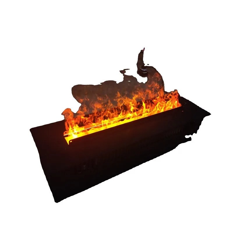1800mm Electric Adjustable Modern Steam Water Vapour Fireplace With Smart Control For Home Commercial Hotel Use