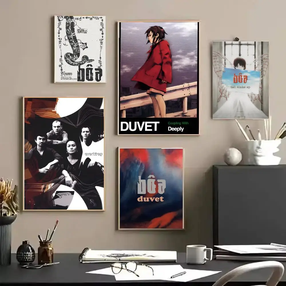 Band B-Boa Duvet Of Lain Poster HD Printing Wall Art Home Decor For Bedroom Drawing Room Office Idea Gift