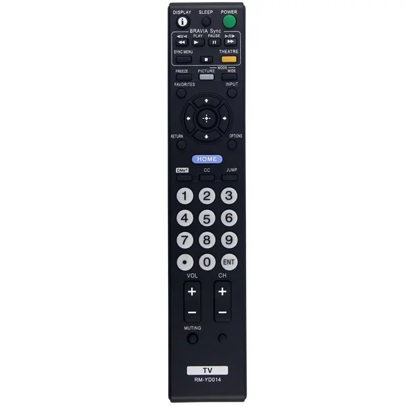 

CABE-RM-YD014 Replacement Remote Control For Sony TV Models KDL-32XBR4 KDL-40D3000 KDL-40V3000