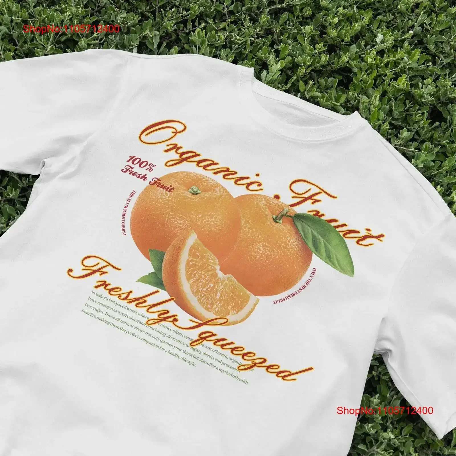 Retro Orange T Shirt Aesthetic FruiT Vintage Boho Y2K Clothing 2000s Cute nostalgia vintage Washed homme Stylish streetwear
