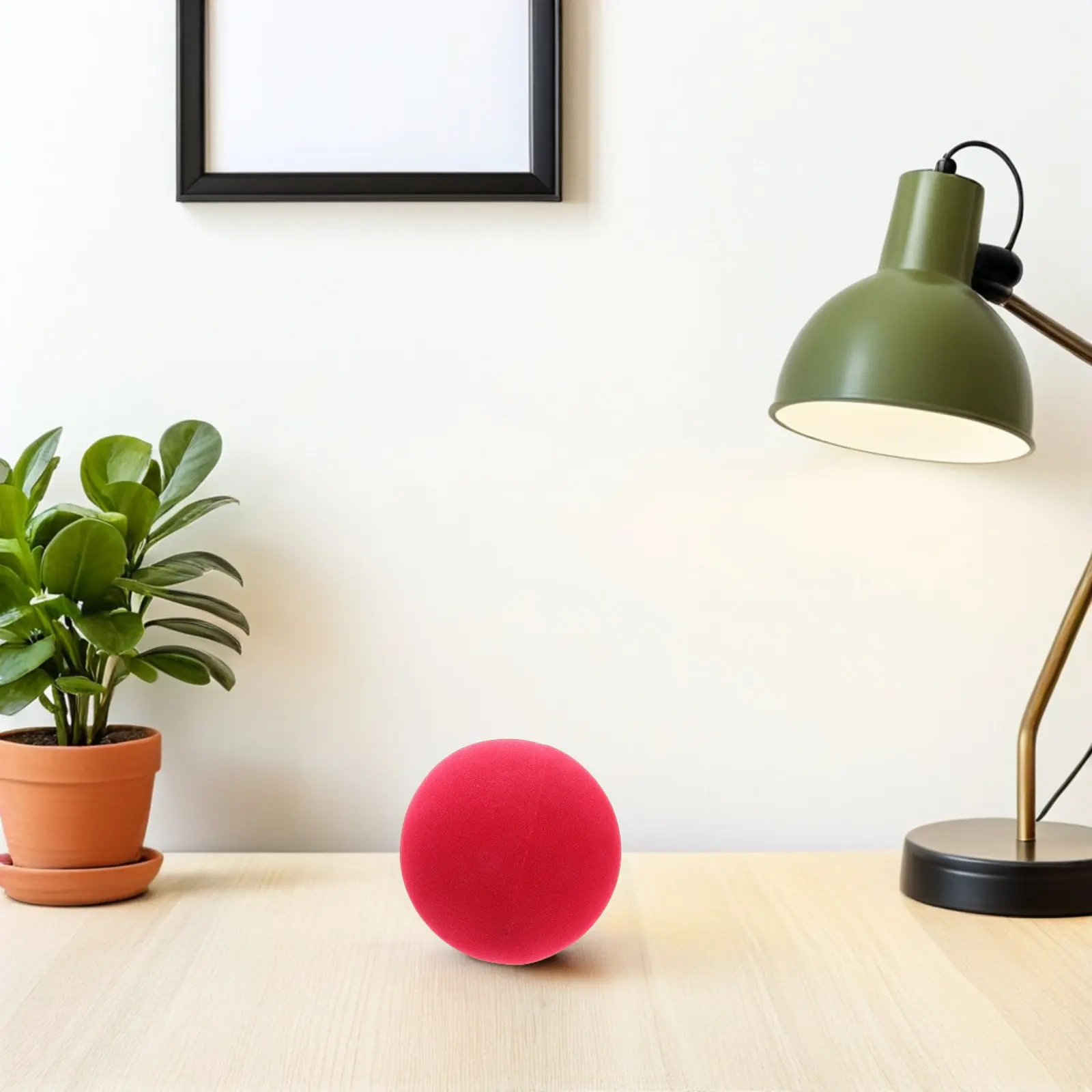 

Red Sponge Ball 20Cm Large High Resilience Comedy Trick Prop Magician Street Performance Clown Hand Prop Party Entertainment