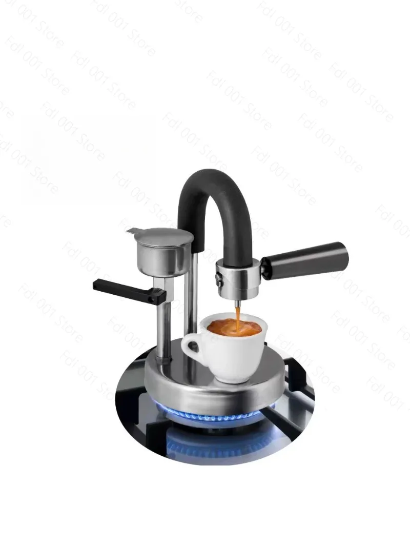 Original Coffee Machine Home Open-air Office Espresso Pot Stainless Steel Manual Coffee Maker