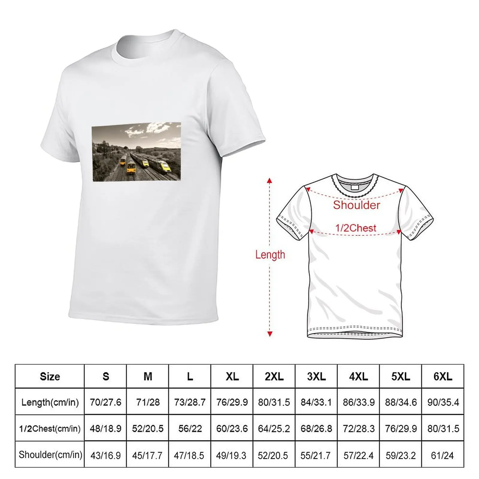 Aller Panoramic T-Shirt man t shirt kawaii clothes mens clothes
