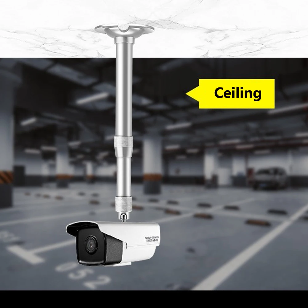 Projector Stand,Universal Projector Ceiling Bracket Wall Mount Security Surveillance CCTV Camera Stand Telescopic Holder Stand