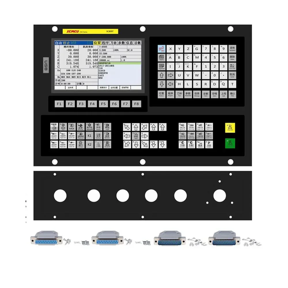 2026 XC809T Series XC809TB 2 Axis CNC Controller Multi-Function CNC Lathe Controller System with 7