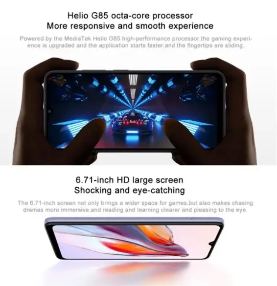 Original Xiaomi Redmi 12C 6GB 128GB 5000mAh batería de alta capacidad Helio G85 Octa Core 50MP 6,71 ''4G teléfono móvil ROM Global