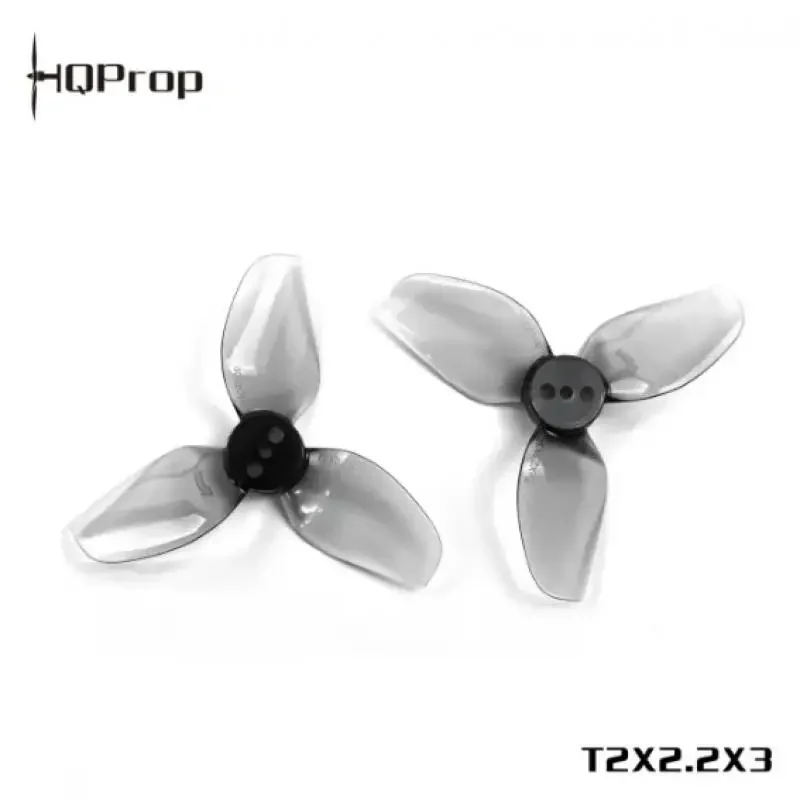 HQProp T2X2.2X3 2 Inch 3-Blade Racing PC Propeller 2CW+2CCW High Balance for Mini Multirotor FPV Toothpick Drone Spare Parts