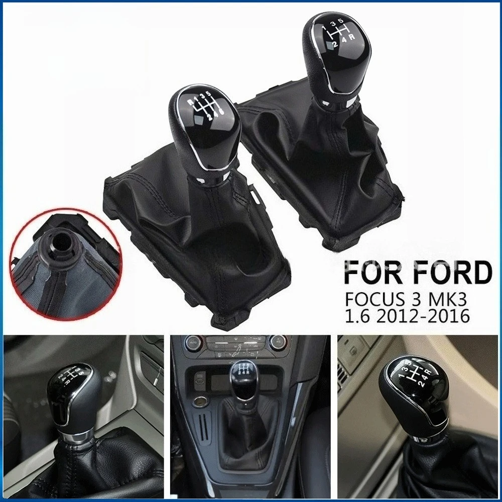 

Sport Style Quick Installation Shift Knob for Ford Focus 3 MK3 2012-2016, 1.6L Manual Transmission Shifter Ball