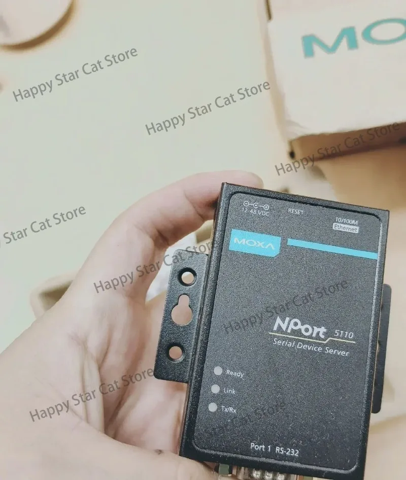 1PC New MOXA NPort 5110 NPort5110 Serial Device Server
