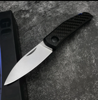 High quality Z&T 0235  Carbon Fiber Handle Flipper Survival Knife Everyday Carry Multitool Outdoor Pocket Folding Hunt Knife