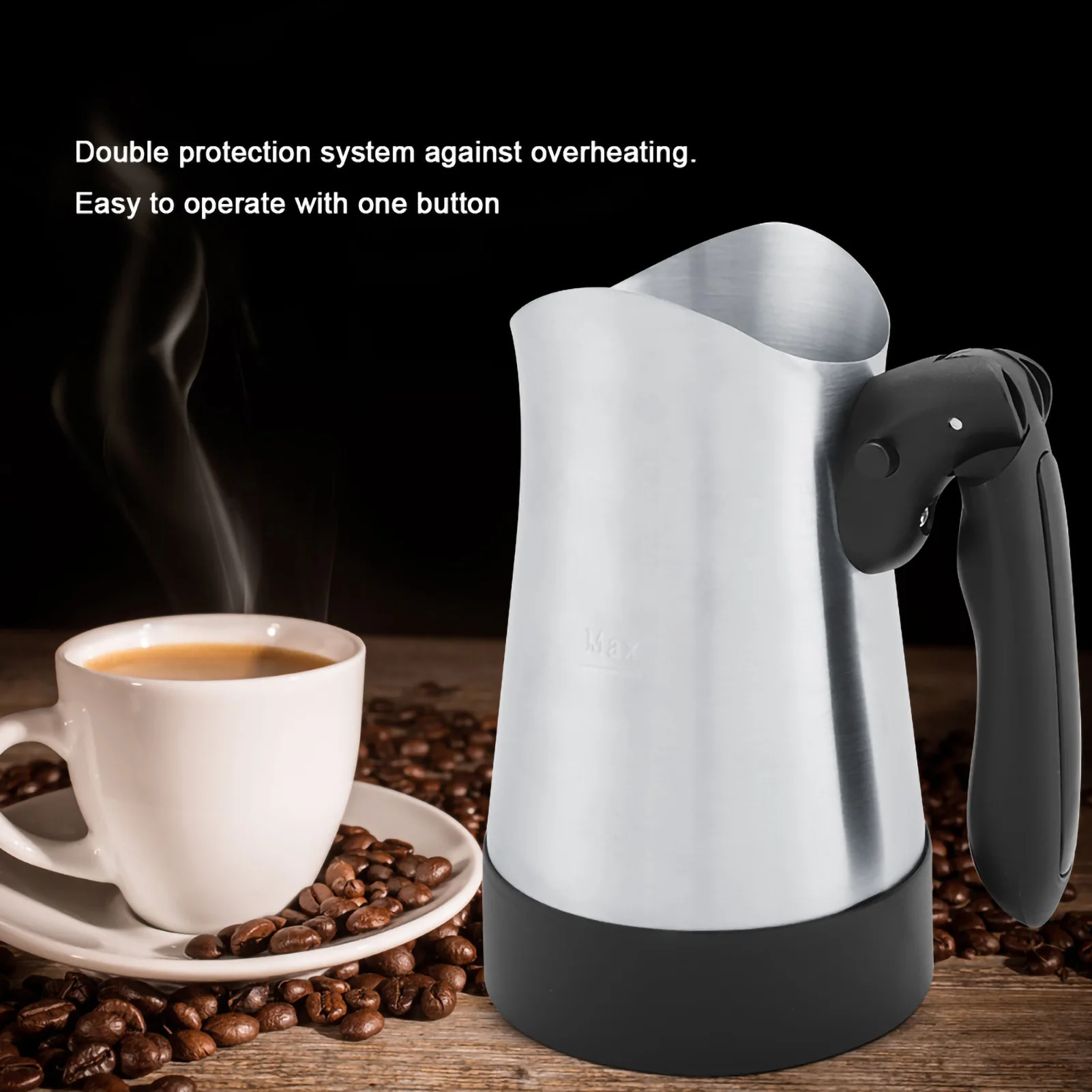 

270ml Electrical Turkey Coffee Pot Food Grade Expresso Maker Machine