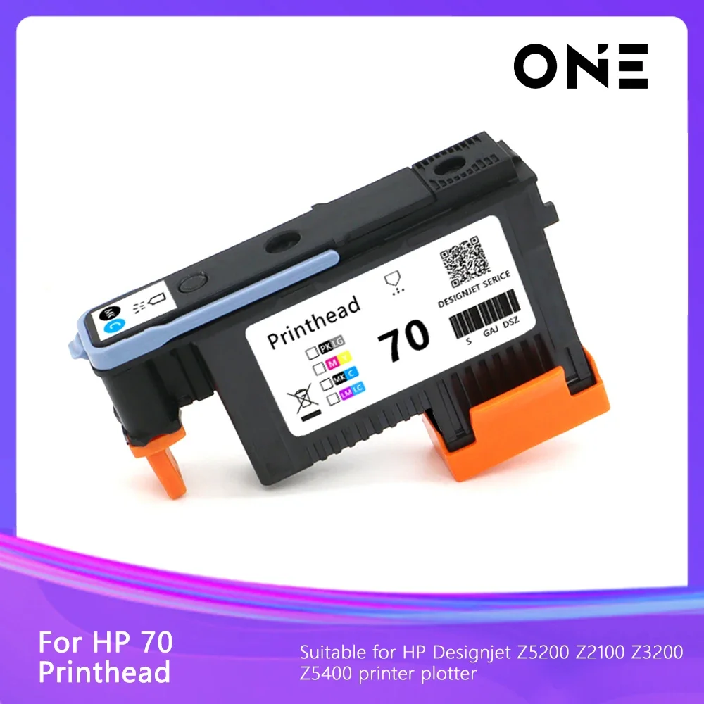 For HP 70 Printhead C9404A C9405A C9406A C9407A For HP 70 DesignJet Z2100 Z3100 Z3200 Z5200 Z5400 Cabezal Print Head