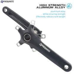 Prowheel Road Bicycle Crank Set 110BCD 130BCD 170mm 172.5mm BB Bottom Bracket Folding Bike Crankset