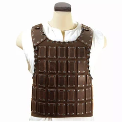 Medievale Steampunk Leather Body Chest Armor Viking Knight Pirate Warrior Costume Cosplay Men Belt Vest Cuirass LARP pettorale