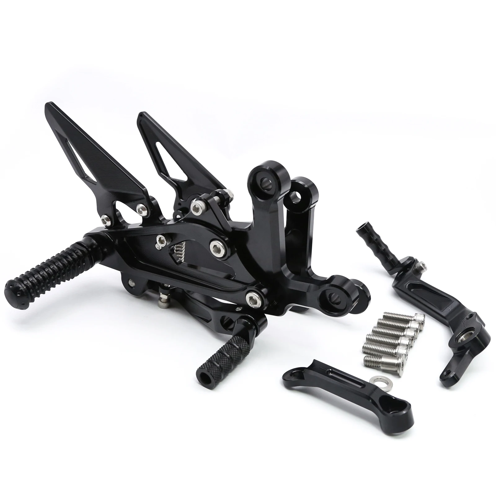 KY450RR Motorcycle cnc alu wholesale spare parts rear set footrest pegs