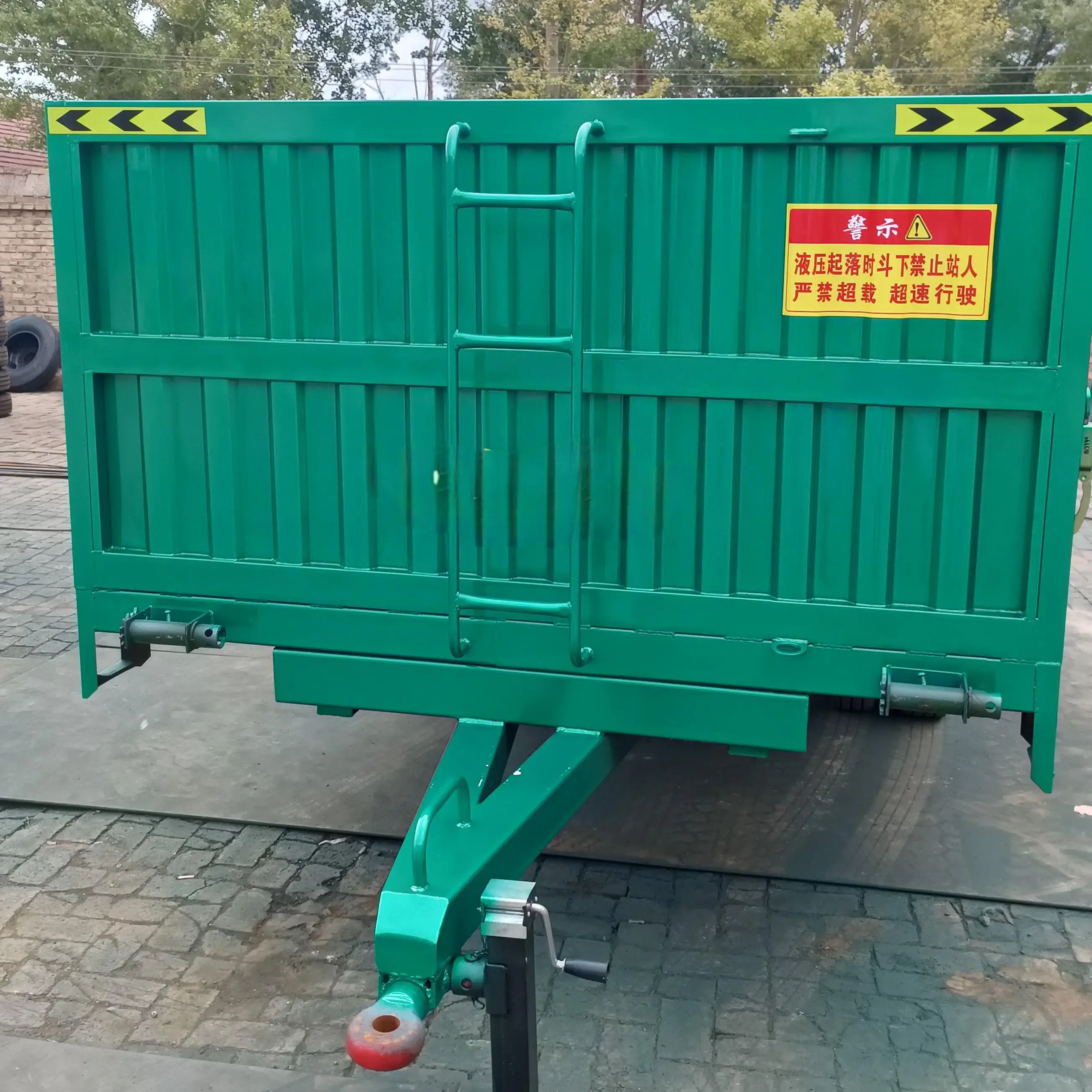 Hot Selling High Quality 2 Wheel 10T Farm Trailers