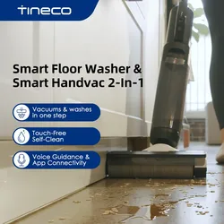 Tineco Floor One S5 Combo Wet Dry Vacuum Cleaner Cordless Smart Floor Washer Upright Home Electric Mop Wireless Self-Cleaning