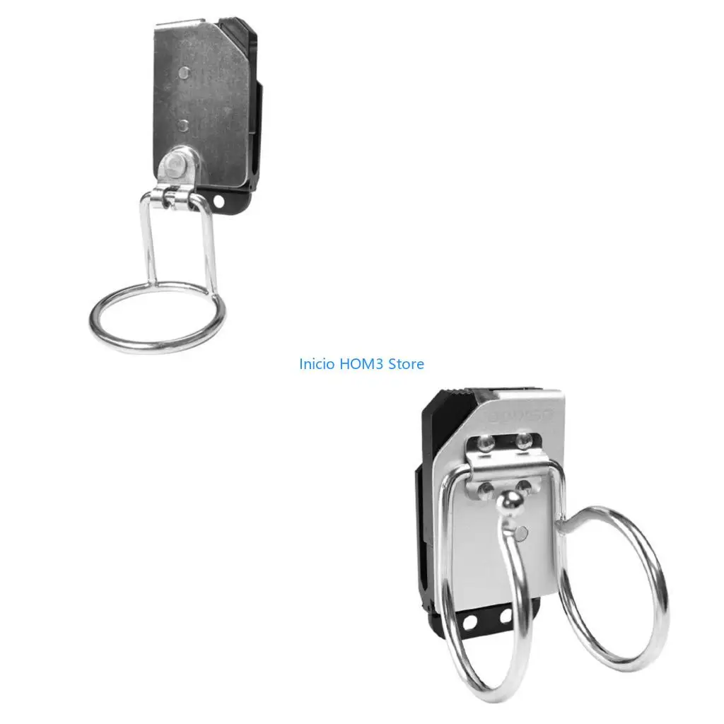 A5YD Heavy Duty Tool Belt Clip Hammer Holder Quick Response Work Belt Hook Tool Organization for Plumbers Electricians Mechanics