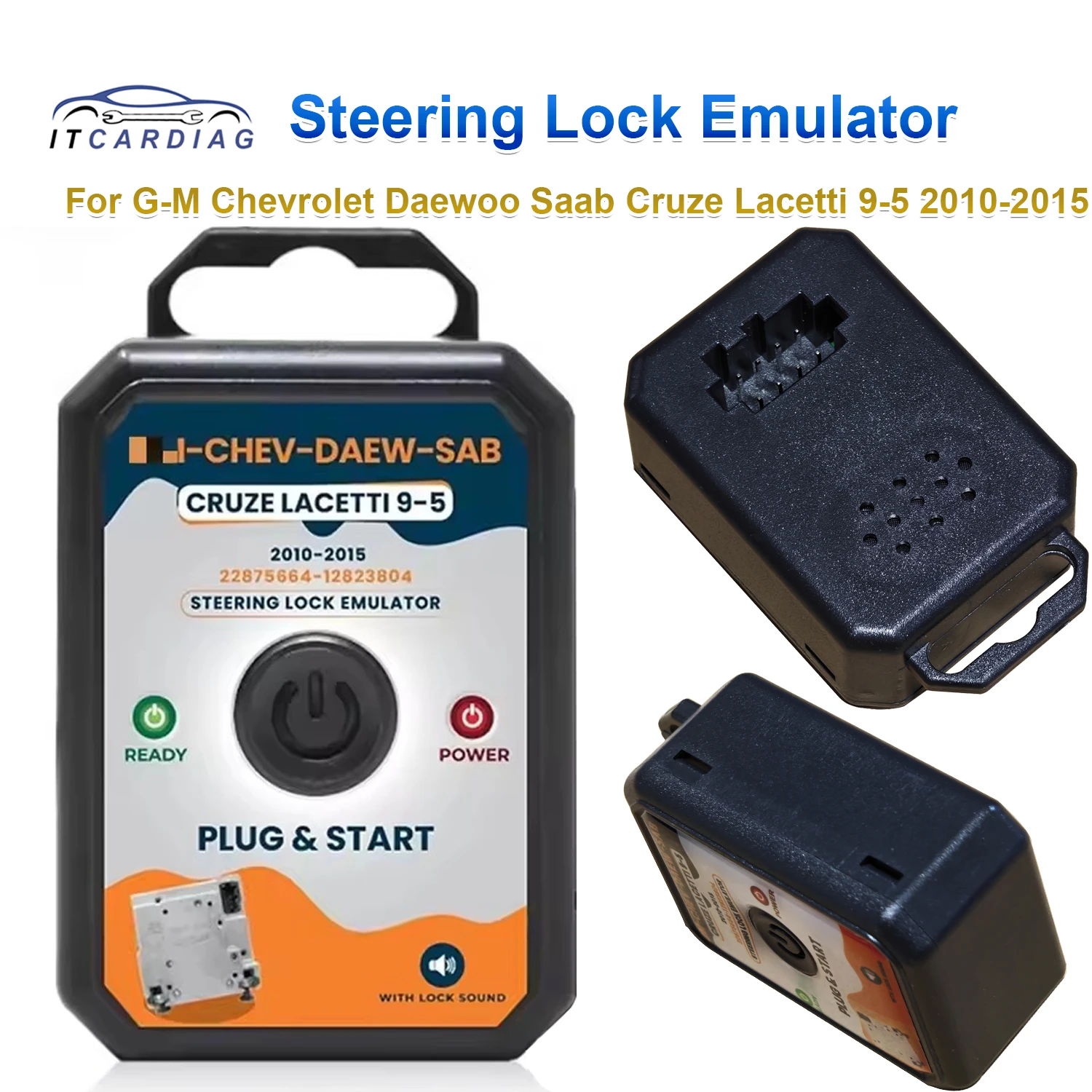 Steering Lock Emulator For G-M Chevrolet Daewoo Saab Cruze Lacetti 9-5 2010-2015 No Need Programming