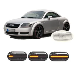 for Audi TT 8N 1998 1999 2000 2001 2002 2003 2004 2005 2006 Sequential LED Indicator Side Marker Turn Light Signal