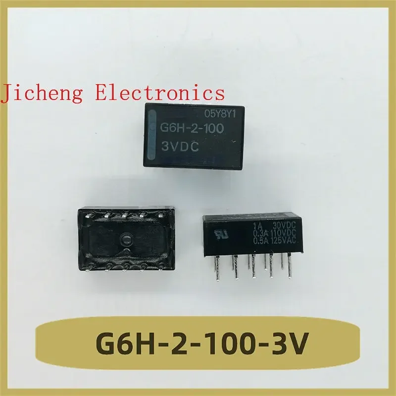 

G6H-2-100-3V DIP Relay 3V 10 Feet Brand New