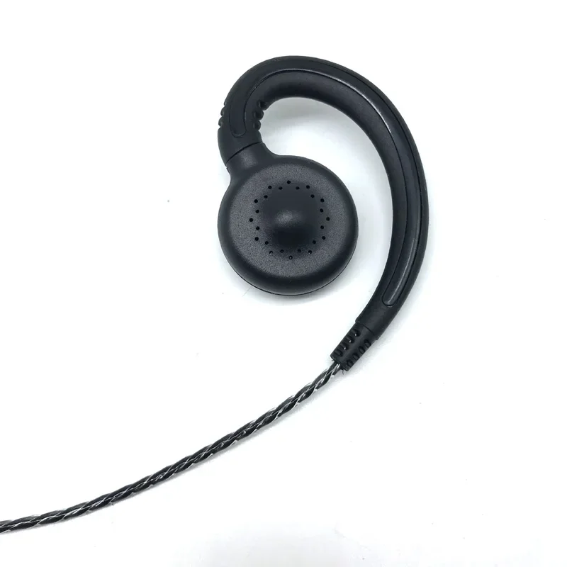 새로운 디자인 바오펑 UV-5R 777 888s 2핀 이어훅 이어피스 마이크 PTT 헤드셋 (켄우드, 푸싱, 리틀롱, 콴셩, 우쉰, HYT 무전기용)