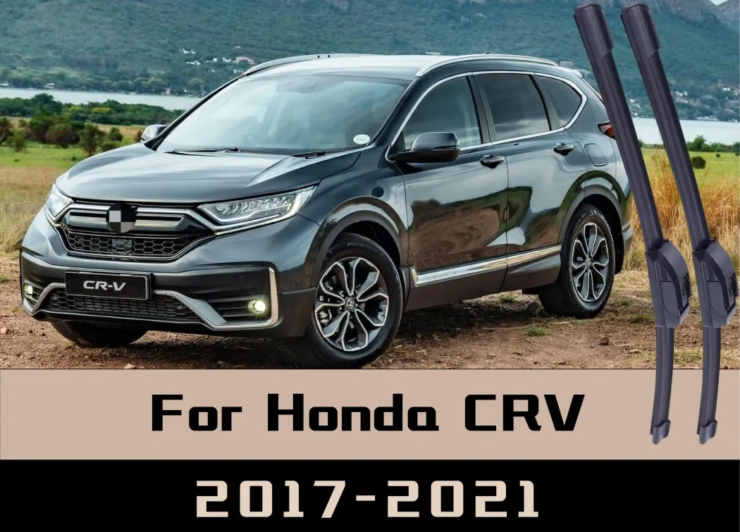 

2Pcs For Honda CRV 2017-2021 Wiper Front Wiper Blades Windshield Windscreen Window Brushes Boneless front wipers