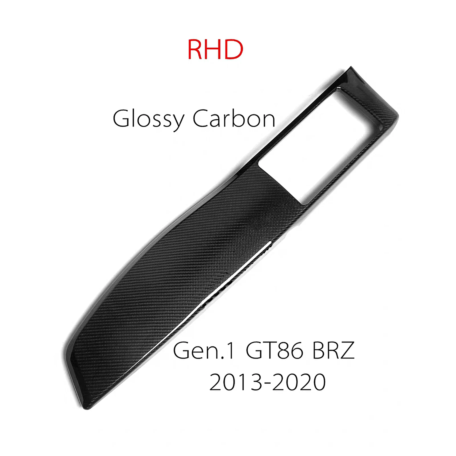 

Цельная накладка на панель приборной панели центральной консоли салона автомобиля для Toyota GT86 Subaru BRZ 2013-2020