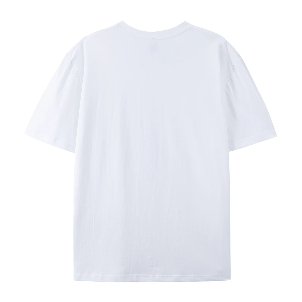 Y2K Cutecore Women's Cotton Tee Playful Enjoy Time Dog Graphic for Daily Wear Positive Vibes Loose Style