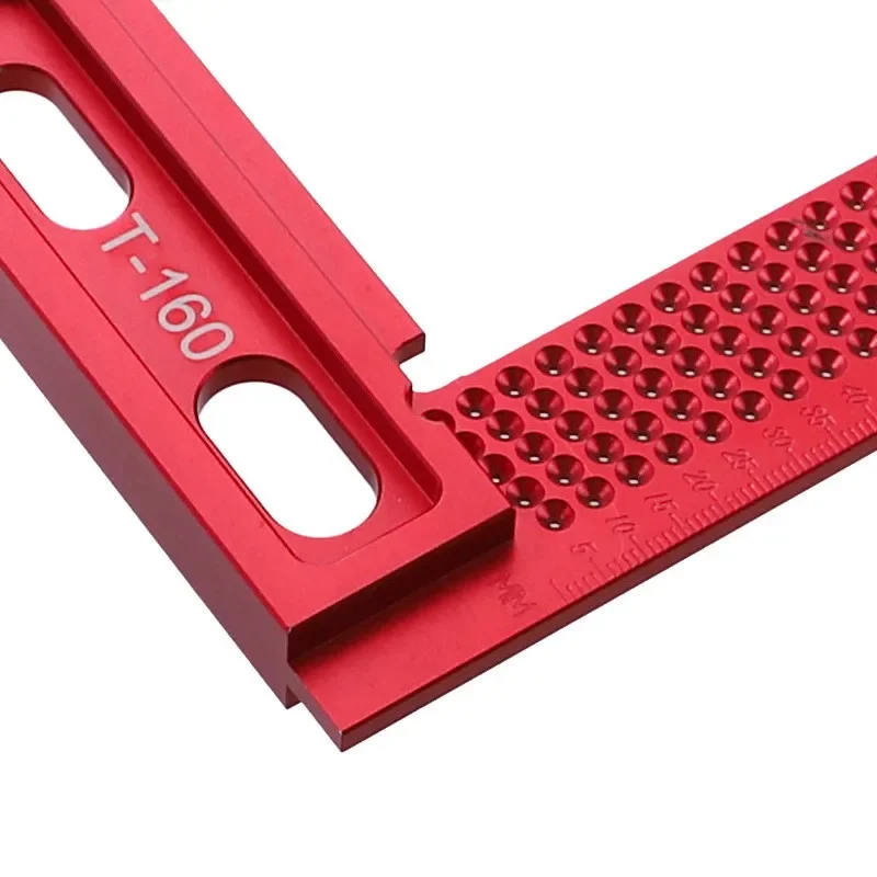 T-160/200 Woodworking Line Ruler Scribing Gauge Tool Designed for Professional Edge Inspection and Measurement Accuracy