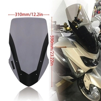 For NMAX155 NMAX125 Motorcycle Accessories Windscreen Windshield Deflector Wind Shield Screen NMAX 155 NMAX 125 2016-2018