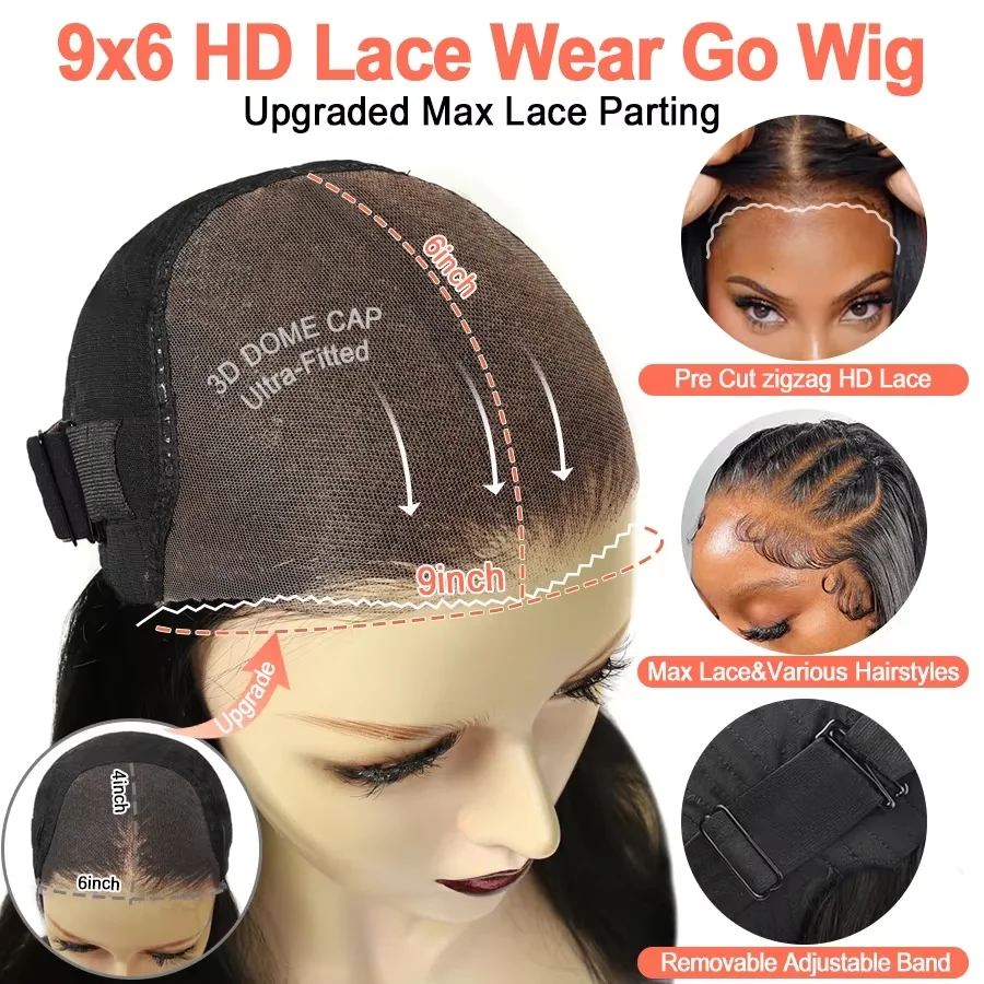 250% البني المحمر غلويليس 9x6 HD الدانتيل إغلاق أمامي الباروكات شعر الإنسان فائقة المجهزة ارتداء الذهاب قبل قطع نسج سريع الباروكات للنساء