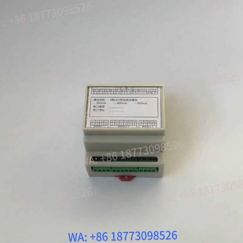 

3-channel PWM constant current high-power LED dimming module RS485 modbus HD4603
