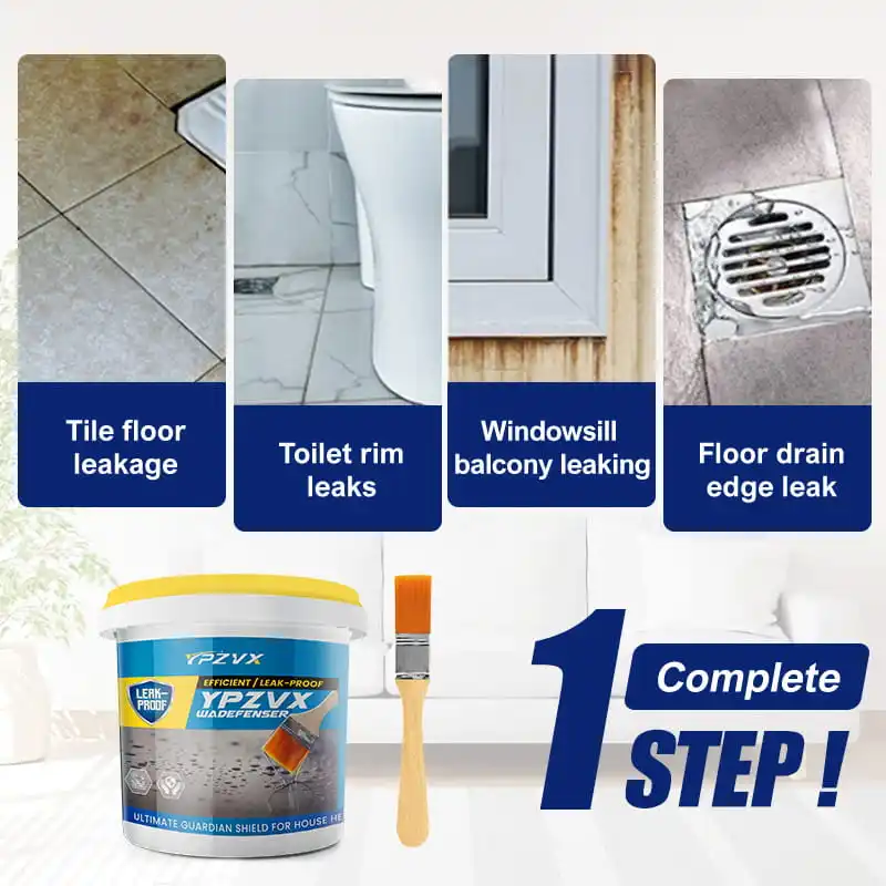 Invisible Waterproof Agent Transparent Sealing Coating 150g 500g Leak-Free Glue Adhesive Strong Sealant Toilet Repair Tools image 3