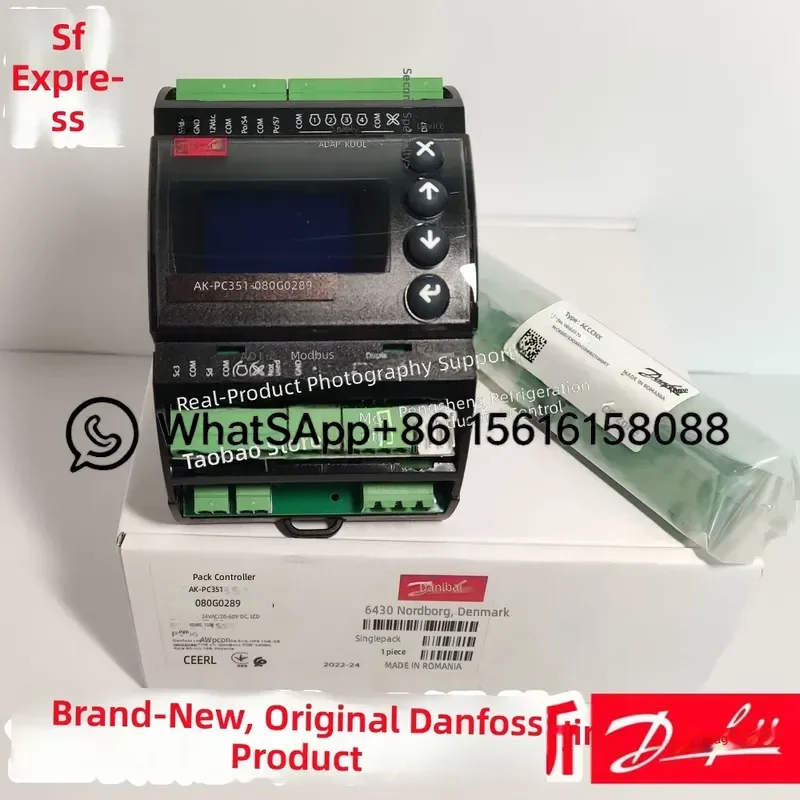 Original Danfoss AK-PC351 080G0289 Unit Controller PC551 080G0281 080G0283 Refrigeration Control Module Spare Part