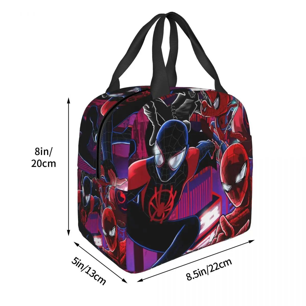 Herbruikbare Voedselcontainer Leuke Multifunctionele Marvel Spider Man Picknick Picknick Opslag Vrouw