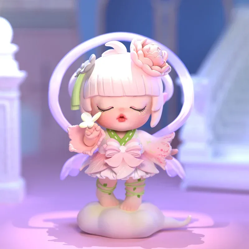 

Flora Flower Fairies Series Anime Action Figure Guess Bag Ornament Figurines Home Decor Desktop Dolls Model Girls Gift