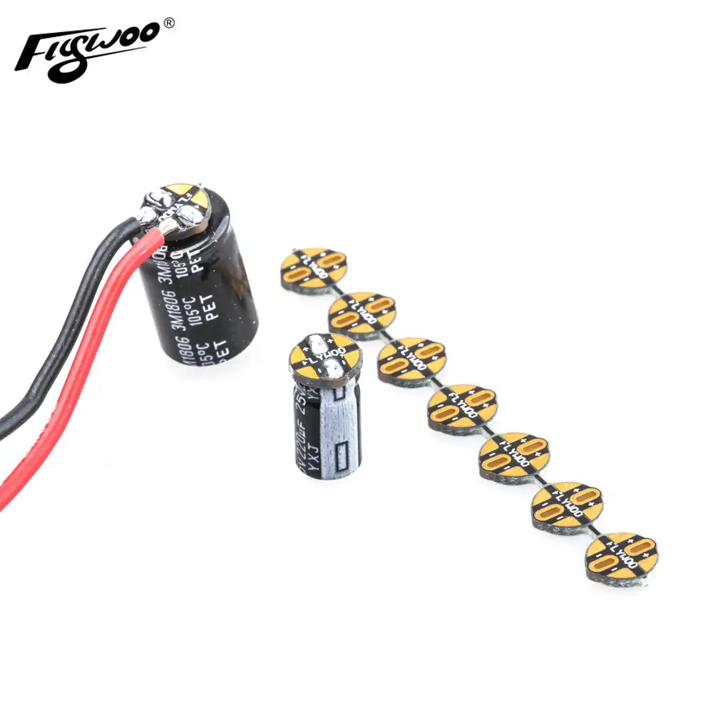 Flywoo 7-in-1 FPV Power & Audio Kit - TVS, XT60/XT30, Filter, AGC-MIC (for FPV Drone DIY Parts)