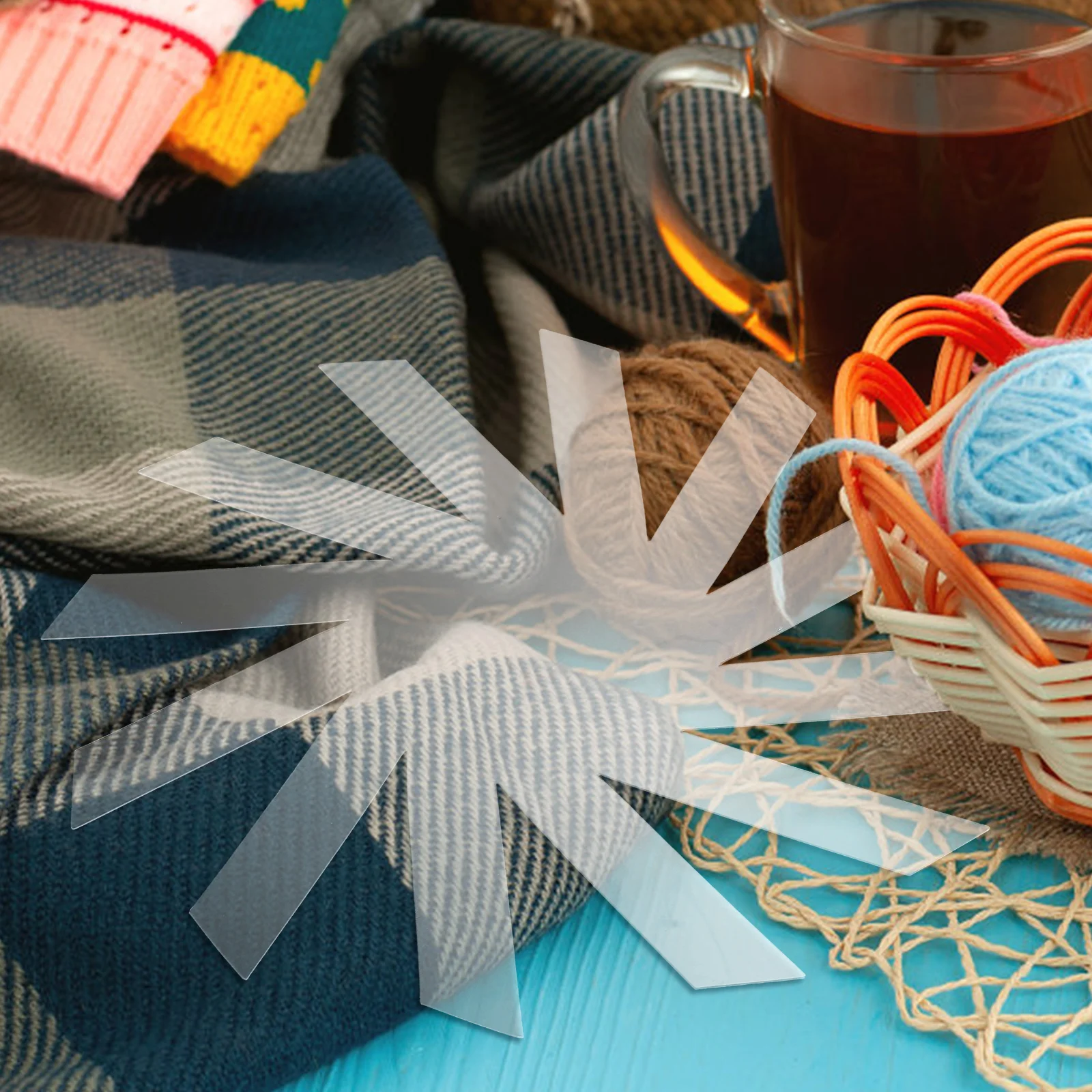 

Woven Templates Plastic Spiral Mold For Diy Weaving Crafts Durable Smooth Edge Beginner Friendly Home Store Decoration