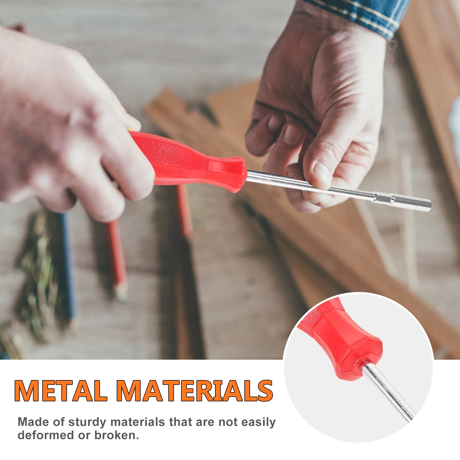 

Portable Socket Wrench Screwdriver Set with Hexagonal Bit Multi Function Tool for Home Workshop Use Series Socket Wrench