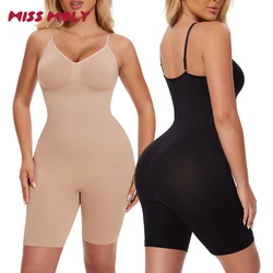 Shapewear Bodysuit Tummy Control Shaper for Women Seamless Butt Lifter Thigh Slimmer Body Shaper V Neck Camisole Tank Top Skinny