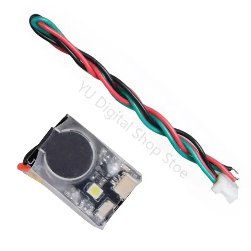 96BA Drohnen-Summermodul mit LED-Ortungslicht, Alarm zur Wiederherstellung verlorener Modelle für FPV-Piloten bei der Gras- und – Detail 8